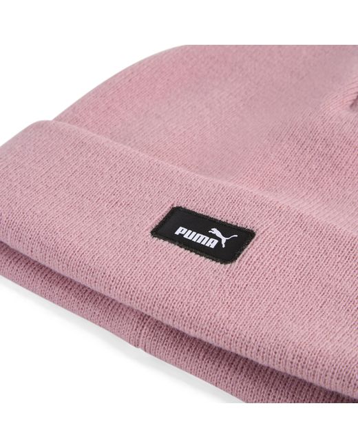 PUMA Pink Essentials Mid Crown Beanie