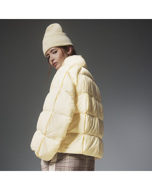 PUMA Natural T7 Pleat Relaxed Puffer Jacket