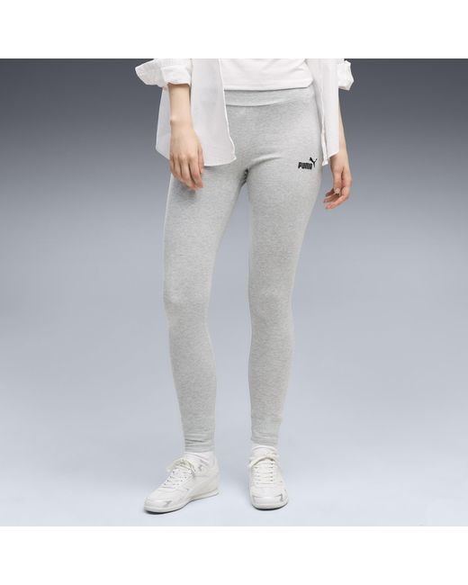 PUMA White Essentials Small No. 1 Logo Leggings