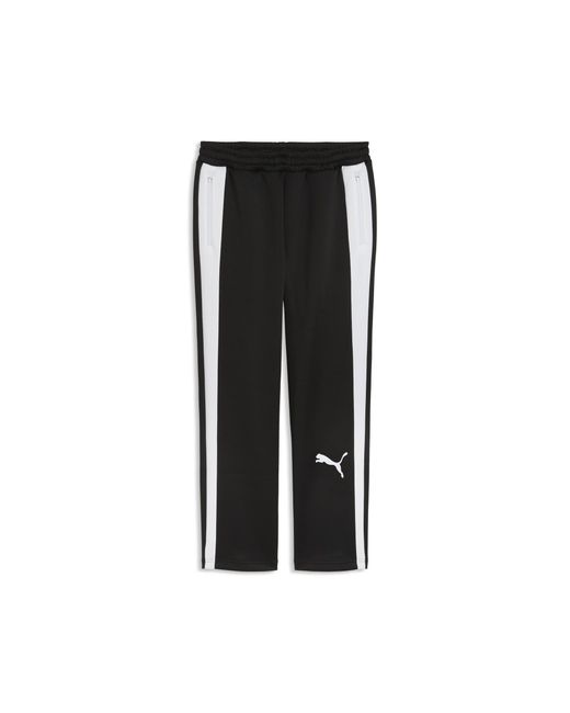 PUMA Black T7 Relaxed Track Pants for men