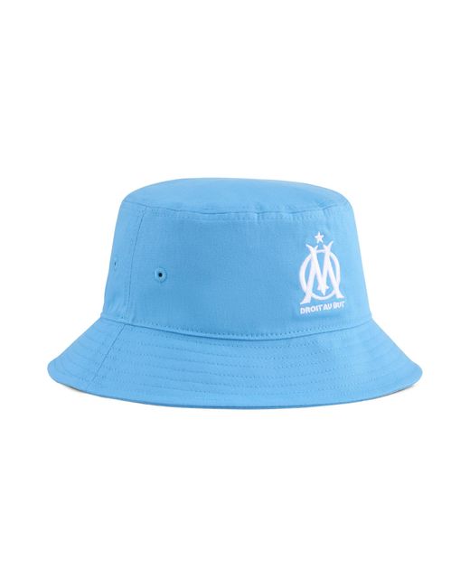 PUMA Blue Olympique De Marseille Essentials Anglerhut