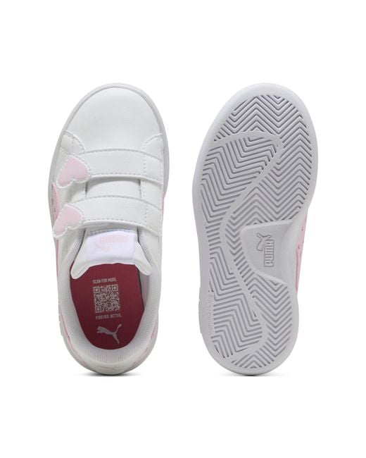 PUMA White Smash 3.0 Hearty Sneakers Kids