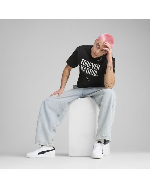 PUMA Concept 2 Madrid Relaxed T-Shirt Herren in Black für Herren