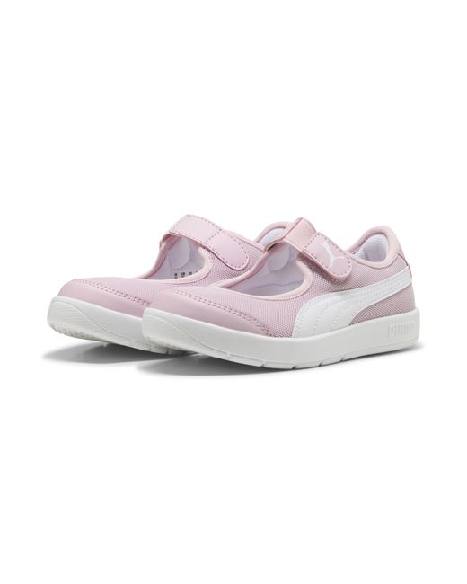 PUMA Purple Courtflex V3 Lina V Sneakers Kids