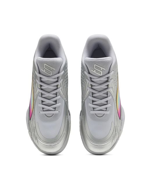 PUMA White Stewie 5 Luminous Basketball Shoes