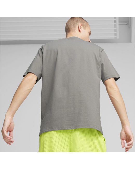 PUMA Green Jaws Core Basketball T-shirt for men