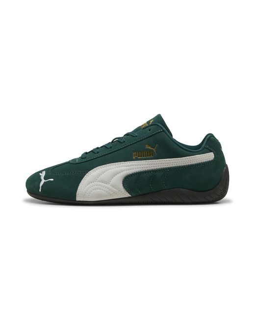 PUMA Green Speedcat Og Sneaker Schuhe, Dark Myrtle/Weiß