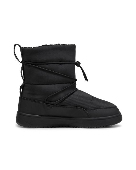 PUMA Black Snowbae Stiefel