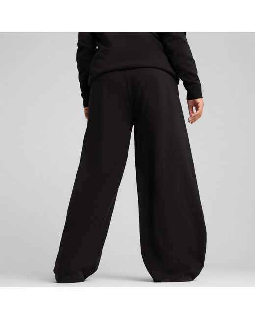 PUMA Ess Small No. 1 Logo Rechte Legging Met Hoge Taille Voor in het Black