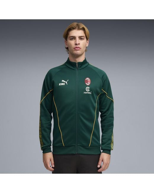 PUMA Ac Milan King Anthem Jacke Herren, Accessoires in Green für Herren