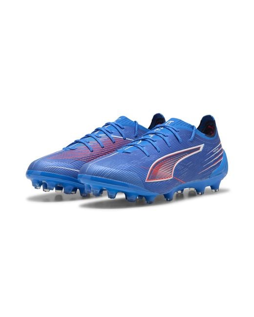 PUMA Blue Ultra 6 Ultimate Ag Fußballschuhe Damen, Schuhe, Ultra/Weiß/Glowing Rot