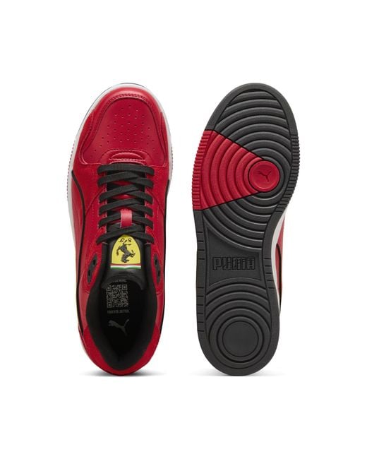 Sneakers Scuderia Ferrari Rbd Break Low Scarpe, Rosso di PUMA in Red