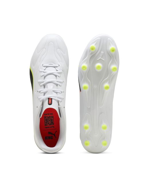 PUMA White King 20 Match Fg/Ag Football Boots