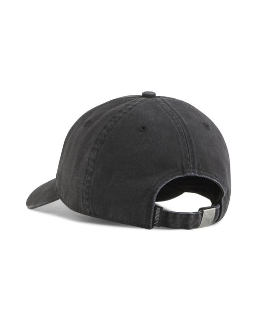PUMA Black Premium Essentials Classic Baseball-Cap