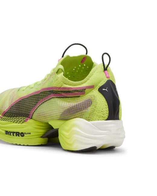 PUMA Green Fast-R Nitroâ Elite 2 Running Shoes for men