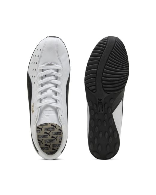 PUMA White Sprint Sneakers