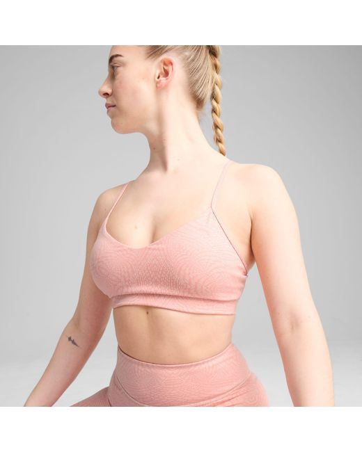 PUMA Move Cloudspun Aop Beha Voor in het Pink