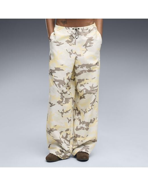 PUMA Natural Street Glam Relaxed Camo Pants