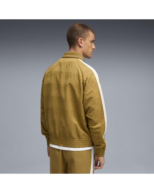 Giacca Sportiva The Neverworn V T7 Da Uomo, Abbigliamento, Honey Butter/Aop di PUMA in Metallic da Uomo