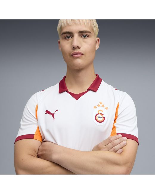 PUMA White Galatasaray Sk 25/26 Away Jersey for men