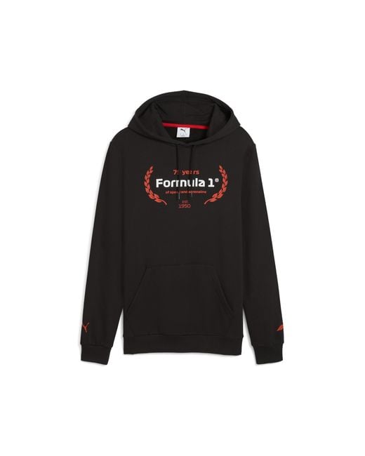 PUMA Black Formula 1Â Motorsport Essentials Hoodie for men