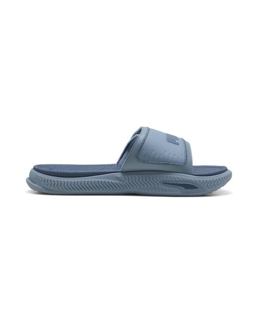 PUMA Blue Softridepro 24 V Slides