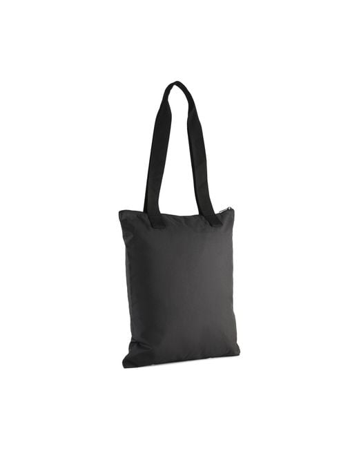 PUMA Black Phrase Packable 10L Tote Bag