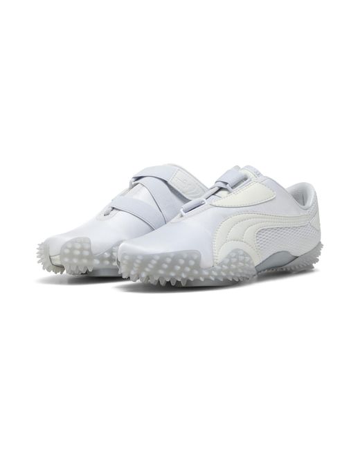 PUMA White Mostro Anodized Sneakers