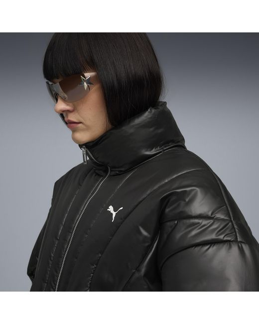 PUMA Dare To Pufferjack Voor Maat in het Black