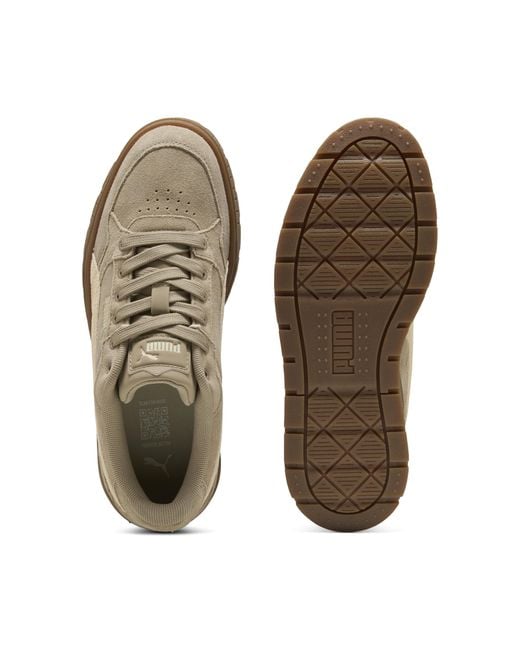 PUMA Brown Karmen Ii Idol Suede Sneakers