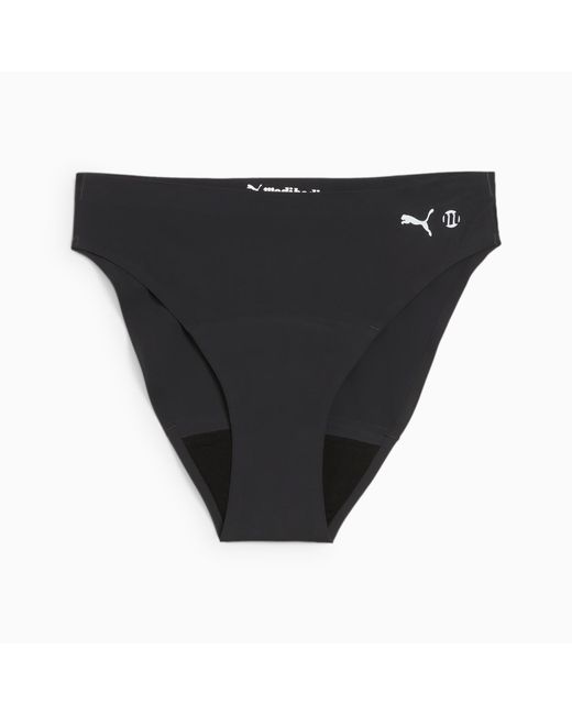PUMA Black X Modibodi Seamfree Active Bikini Brief Moderate-heavy