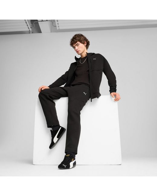 PUMA Black Tech Full-Zip Hoodie for men