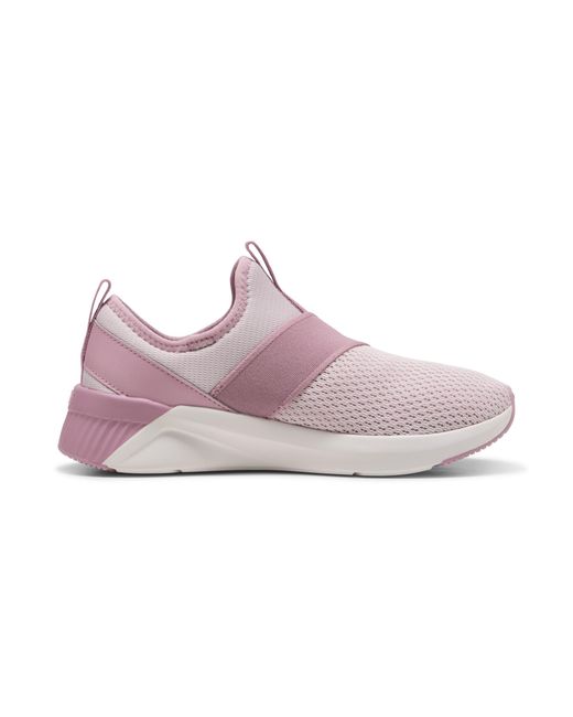 PUMA Softride Harli Slip-On Hardloopschoenen Voor Maat 35,5 in het Purple
