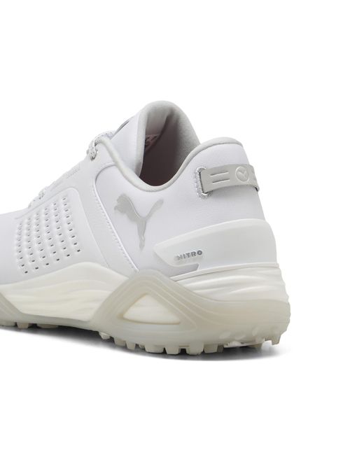 PUMA Shadowcat NITROTM Golfschuhe aus Leder in White für Herren