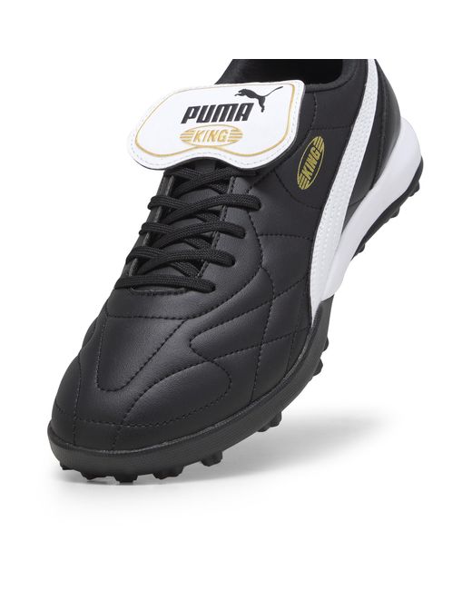 Scarpe da calcio KING TOP TT di PUMA in Black da Uomo