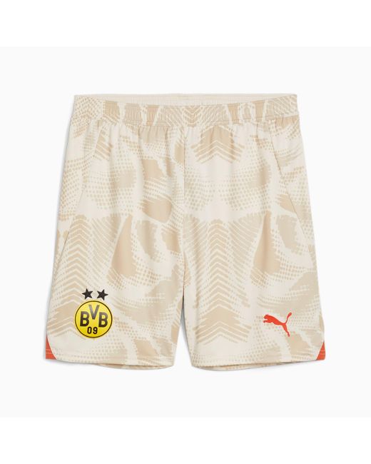 Shorts da portiere Borussia Dortmund 24/25 da di PUMA in Natural da Uomo