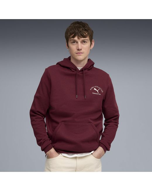 PUMA Red Class Graphic Hoodie for men