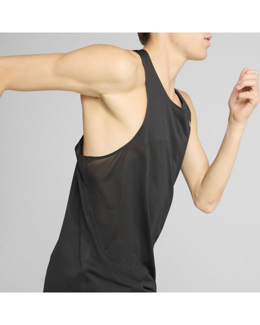PUMA Raceday Ultraspun Singlet Herren, Kleidung in Black für Herren