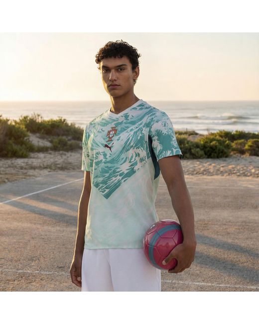 PUMA Blue Portugal Authentic Away Jersey for men