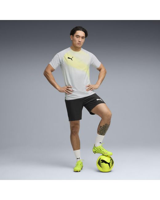 PUMA Gray Individual Lightspeed Ultimate Football Jersey for men