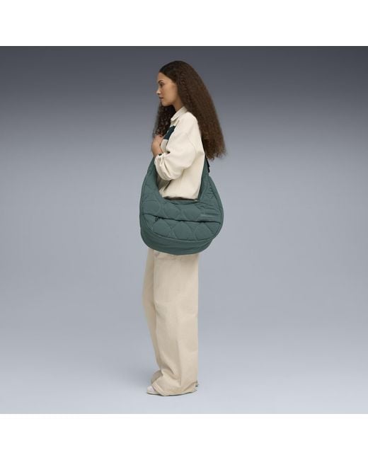 Borsa A Tracolla Grande Stile Hobo .Bl 16,5 L, Accessori, Verde Terrain di PUMA in Green