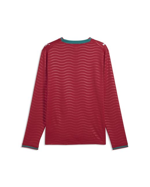 PUMA Red Portugal Long Sleeve Home Jersey for men