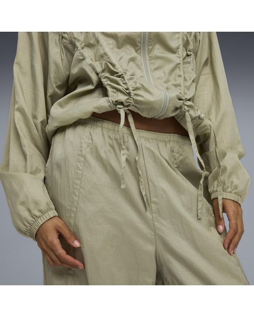 PUMA Dare To Oversized Geweven Jack Voor Maat in het Green