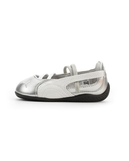 PUMA White Speedcat Ballet Metallic Sneakers Toddlers