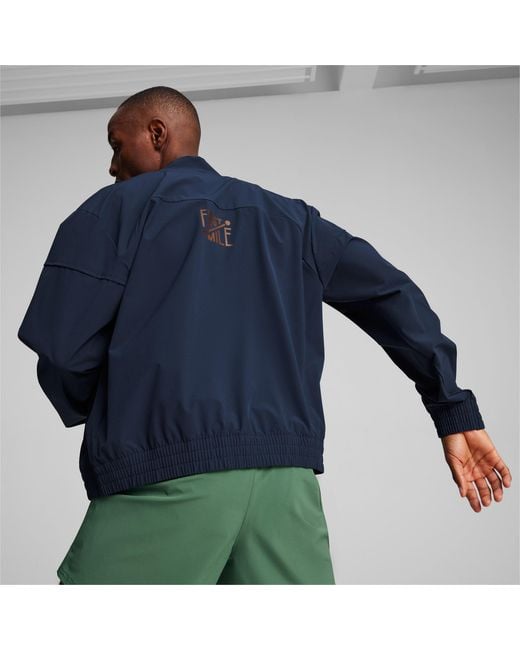 PUMA Blue X First Mile Running Jacket for men