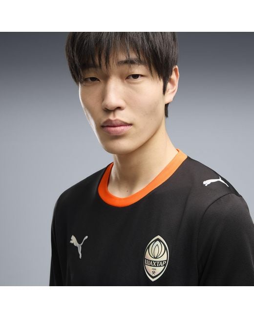 PUMA Black Shakthar Donetsk Third Jersey for men