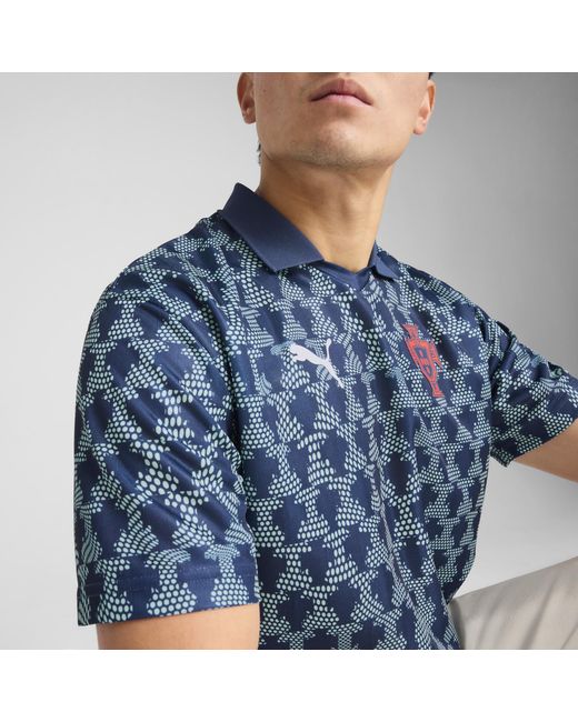 PUMA Portugal ftblNRGY+ Retro-Trikot in Blue für Herren