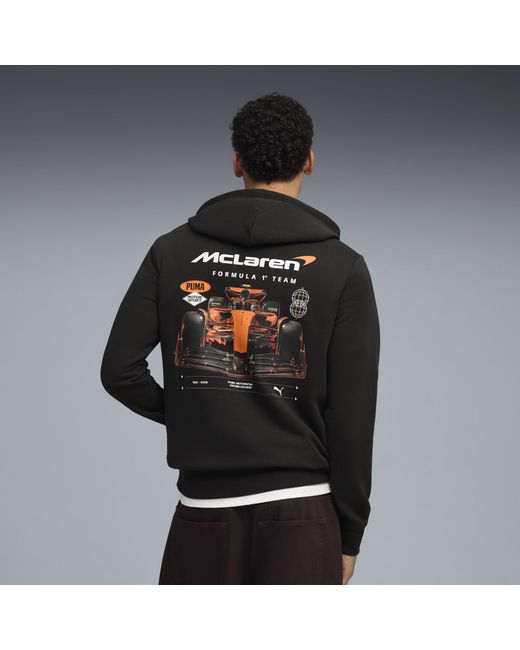 PUMA Black Mclaren Mastercard F1 Team Graphic Hoodie Shoes for men