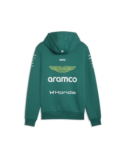 PUMA Green X Aston Martin Aramco F1 Team Replica Hoodie