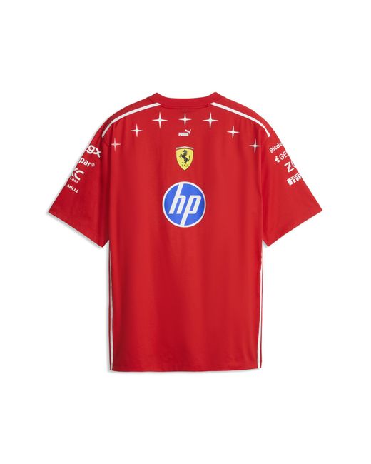 PUMA Red Scuderia Ferrari Hp Replica Special Monza T-Shirt for men